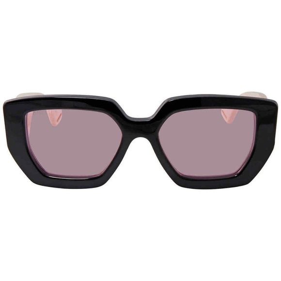 NEW Gucci Pink Square Women\'s Sunglasses